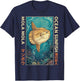 Sunfish Japanese Mola Mola T-Shirt - T-Shirt | Navy