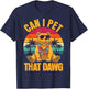 Can I Pet Dat Dawg Funny Meme Bear Animal Lover Camping T-Shirt - T-Shirt | Navy
