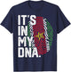 Suriname Roots Flag Fingerprint Graphic Patriotic T-Shirt - T-Shirt | Navy