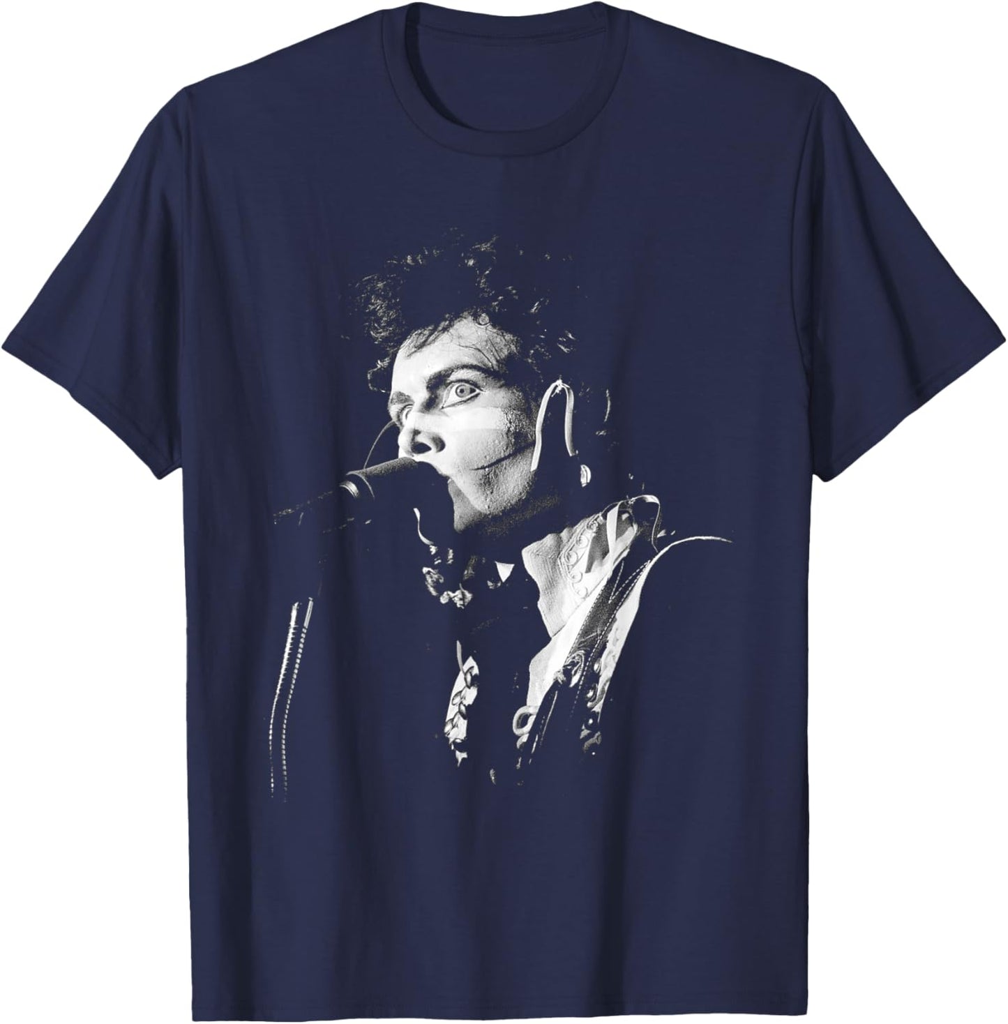 Adam and The Ants Live Prince Charming 1981 T-Shirt - T-Shirt | Navy