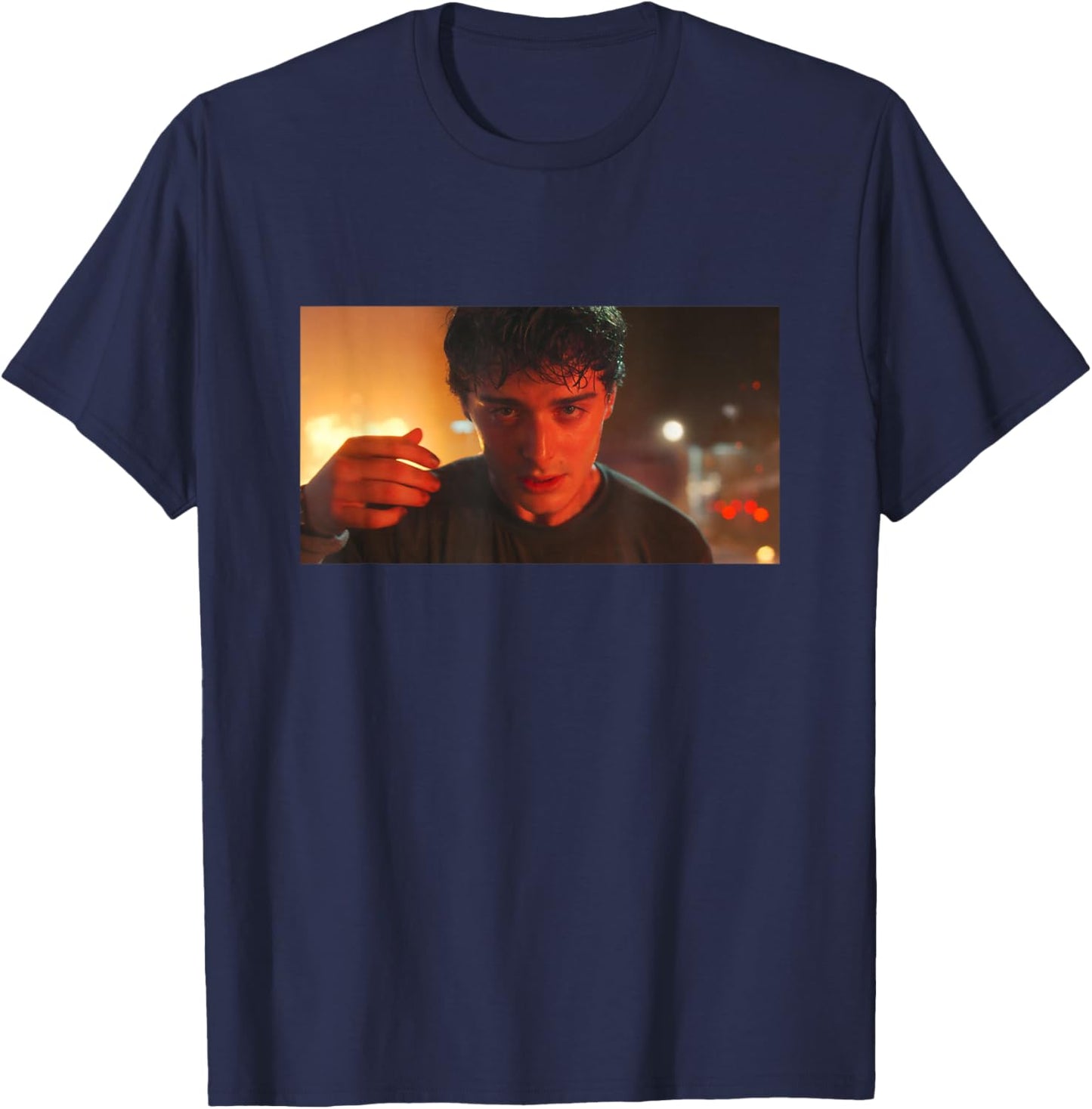 Stranger Things Will Byers Season 5 Volume 1 Series Scene T-Shirt - T-Shirt | Navy