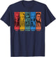 Classical Music Composers Bach Mozart Beethoven Haydn Chopin T-Shirt - T-Shirt | Navy