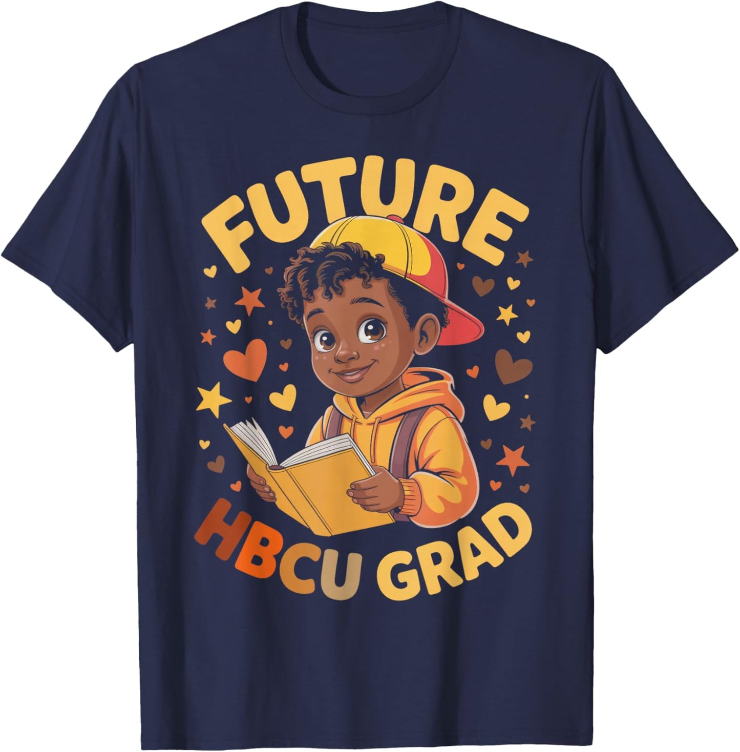 Future HBCU Graduate Juneteenth School Historical HBCU T-Shirt - T-Shirt | Navy