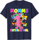 Mommy of Birthday Girl Gracie Birthday Dolls Girl Party T-Shirt - T-Shirt | Navy