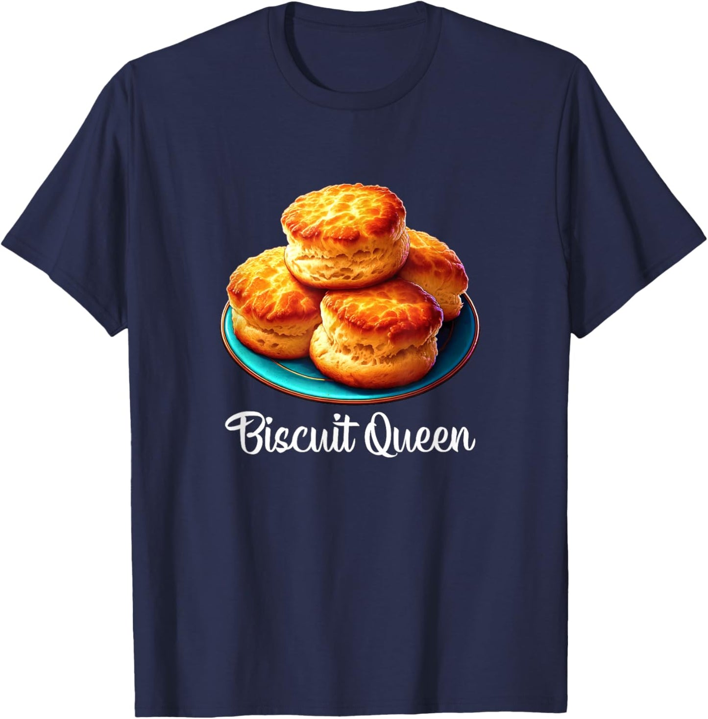 Biscuit Queen T-Shirt - T-Shirt | Navy