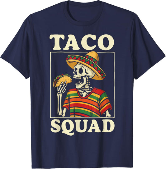 Taco Squad T-Shirt - T-Shirt | Navy