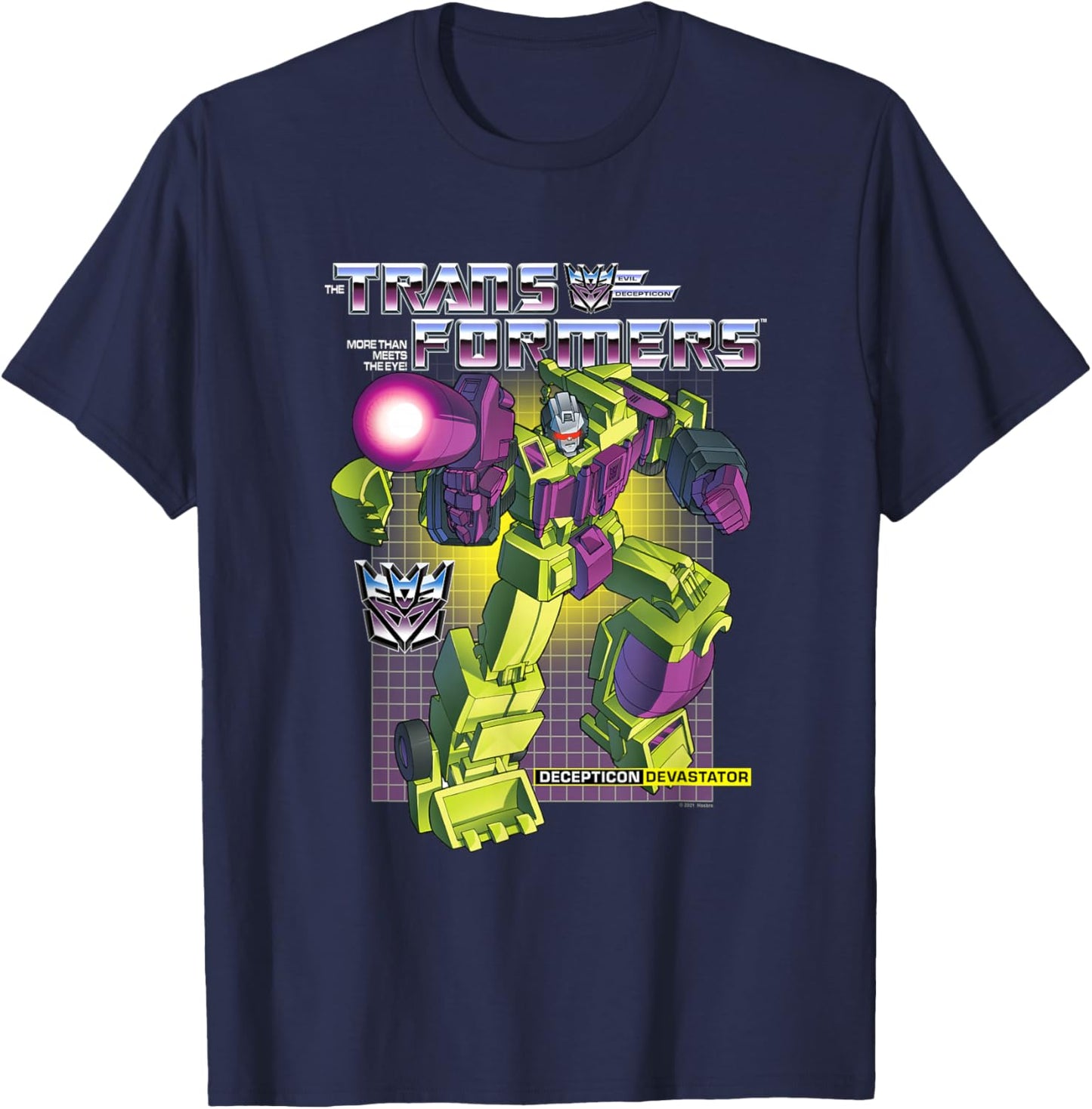 Transformers Devastator T-Shirt - T-Shirt | Navy