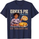 Retro 80s Diner Erica’s Pie Emporium Eat Your Damn Pie T-Shirt - T-Shirt | Navy