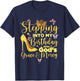 Stepping in My Birthday with God's Grace and Mercy T-Shirt - T-Shirt | Navy