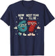 6 Year Old Birthday Boys Kids Now I'm 6 Next Year I'll be 7 T-Shirt - T-Shirt | Navy