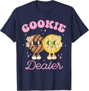 Cookie Dealer, Scout Cookie, Cookie Season Women Girl T-Shirt - T-Shirt | Navy