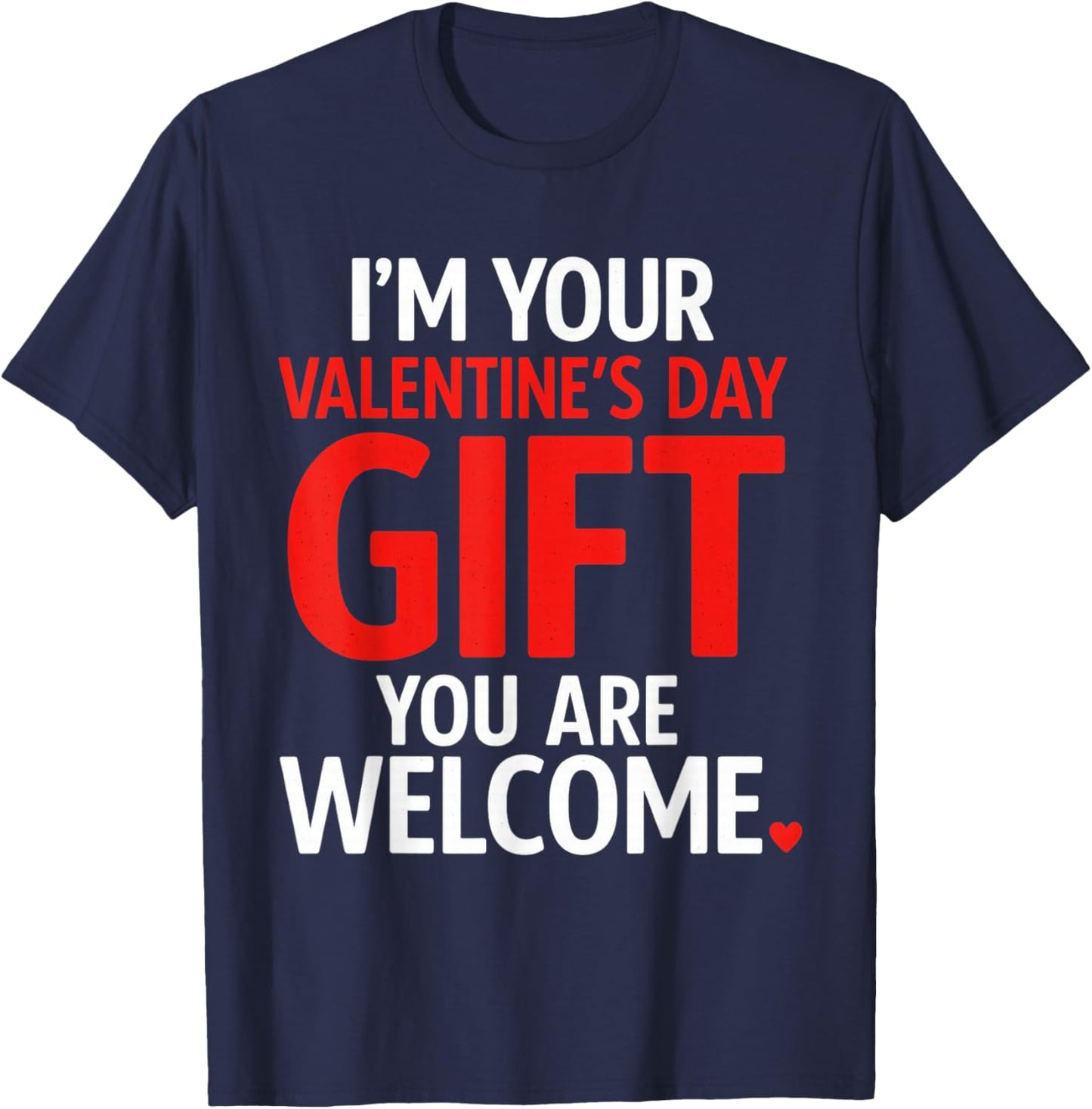 Im Your Valentine Valentines Day Funny V Day Pajama T-Shirt - T-Shirt | Navy