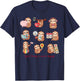 Speech Therapy is My Love Language Cute Sloth SLP Valentines T-Shirt - T-Shirt | Navy