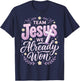 Team Jesus We Already Won T-Shirt - T-Shirt | Navy