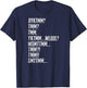 Do You Know The Muffin Man DYKTMM T-Shirt - T-Shirt | Navy