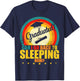 I Graduated, Can I Go Back to Sleeping Now? Sleep Graduation T-Shirt - T-Shirt | Navy