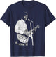 Chuck Berry Rock N Roll Guitar Legend 1973 T-Shirt - T-Shirt | Navy