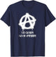 Anarchy Signs, Punks, Punk Rock, Anarchy T-Shirt - T-Shirt | Navy