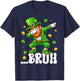 Dabbing Leprechaun St Patrick's Day Boys Girls Dab Dance T-Shirt - T-Shirt | Navy