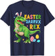 Dinosaur Bunny Saurus Rex for Kids Boys Girls Women Easter T-Shirt - T-Shirt | Navy