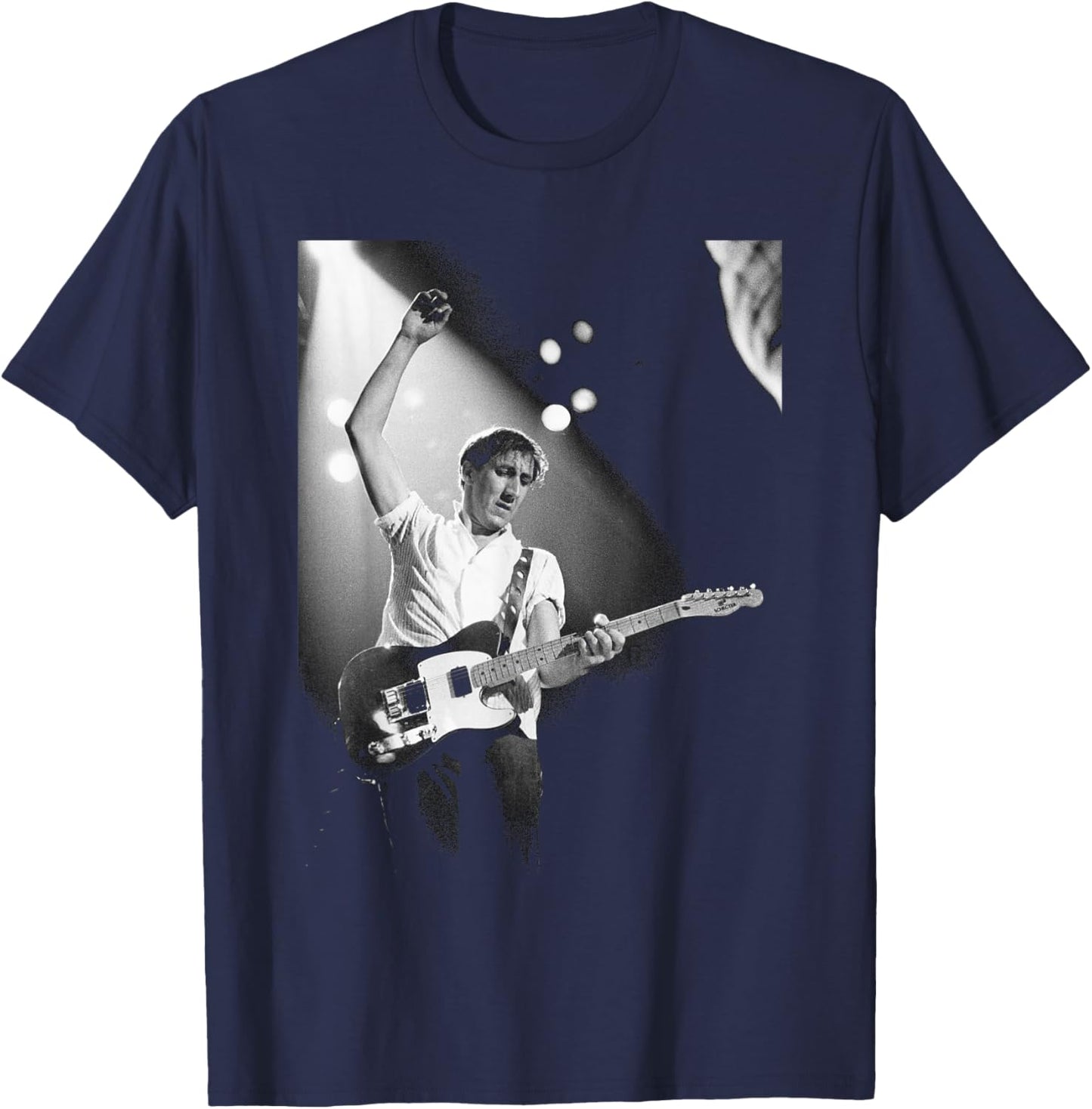 The Who It's Hard Album Tour Pete Townshend 1982 T-Shirt - T-Shirt | Navy