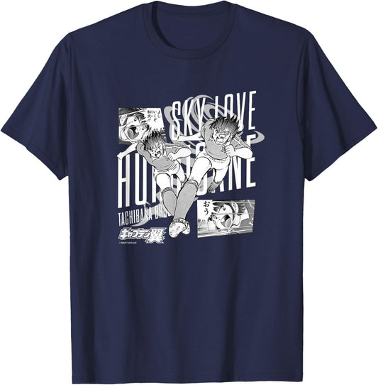 Masao＆Kazuo Tachibana (Sky Love Hurricane) T-Shirt - T-Shirt | Navy