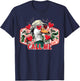 Vintage Camo Call Me Duck Hunting Valentines Funny Hunter T-Shirt - T-Shirt | Navy