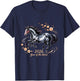 Year of The Fire Horse 2026 Festive Chinese Lunar New Year T-Shirt - T-Shirt | Navy