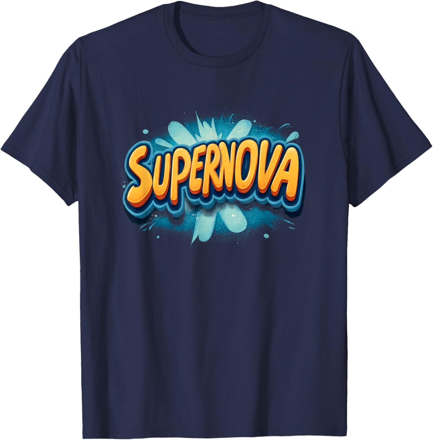Awesome Supernova Costume for Boys and Girls T-Shirt - T-Shirt | Navy