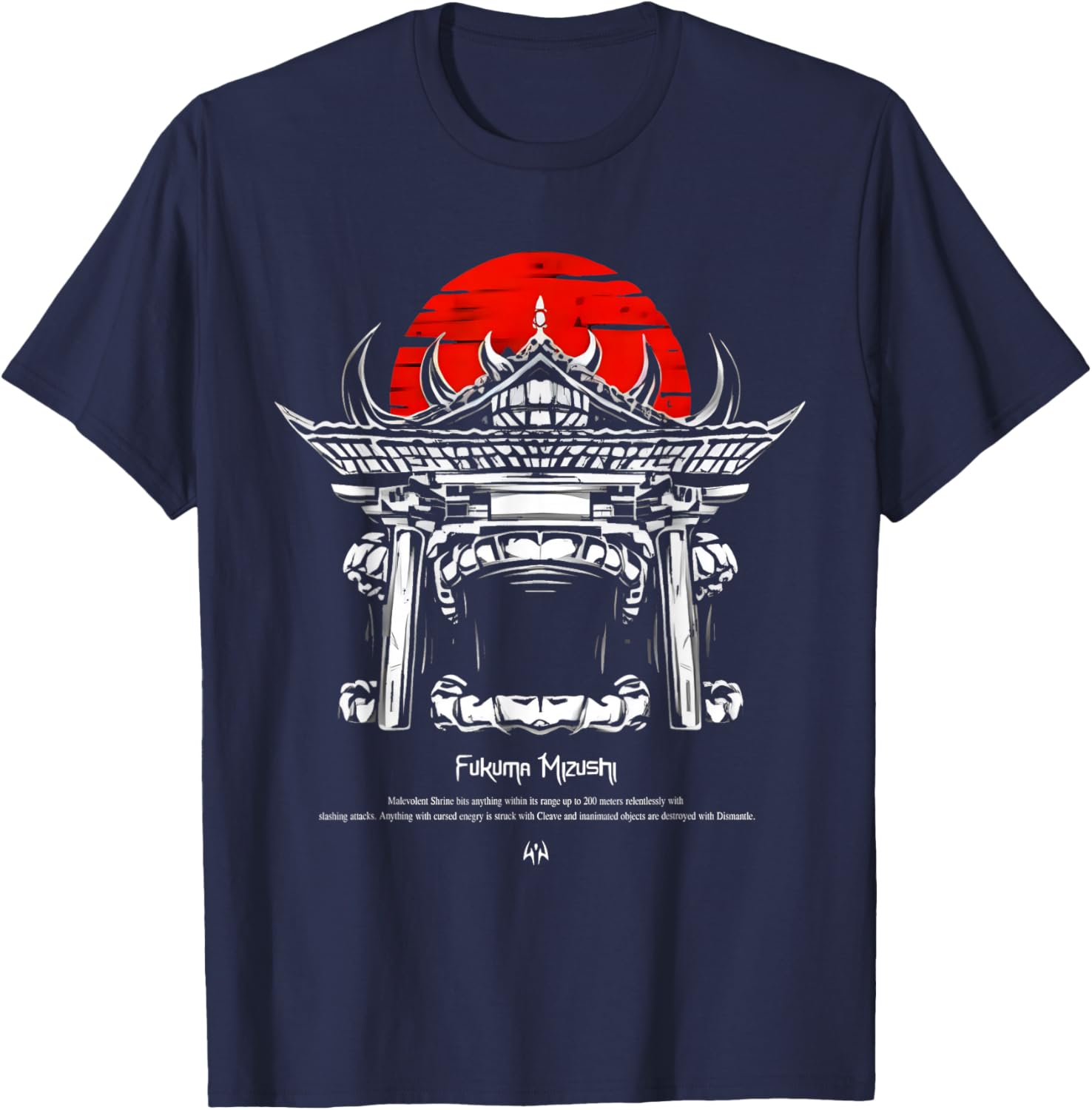 Malevolent Shrine T-Shirt - T-Shirt | Navy