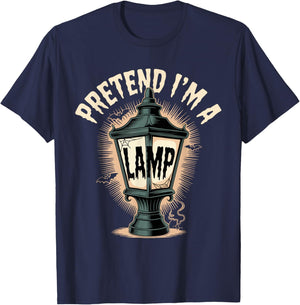 Pretend I'm A Lamp Funny Family Halloween Women Men Kids T-Shirt - T-Shirt | Navy