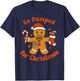 So Pumped for Christmas Gingerbread Diabetic Awareness T-Shirt - T-Shirt | Navy