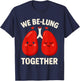 We Be Lung Together Couples Valentines Day T-Shirt - T-Shirt | Navy