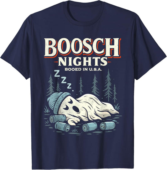 Boosch Beer Halloween T-Shirt - T-Shirt | Navy