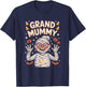Grand Mummy Halloween Grandma Costume T-Shirt - T-Shirt | Navy
