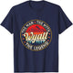 Wyatt The Man The Myth The Legend Personalized Name T-Shirt - T-Shirt | Navy