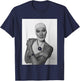 Fashion & Music Icon Grace Jones by Allan Ballard T-Shirt - T-Shirt | Navy
