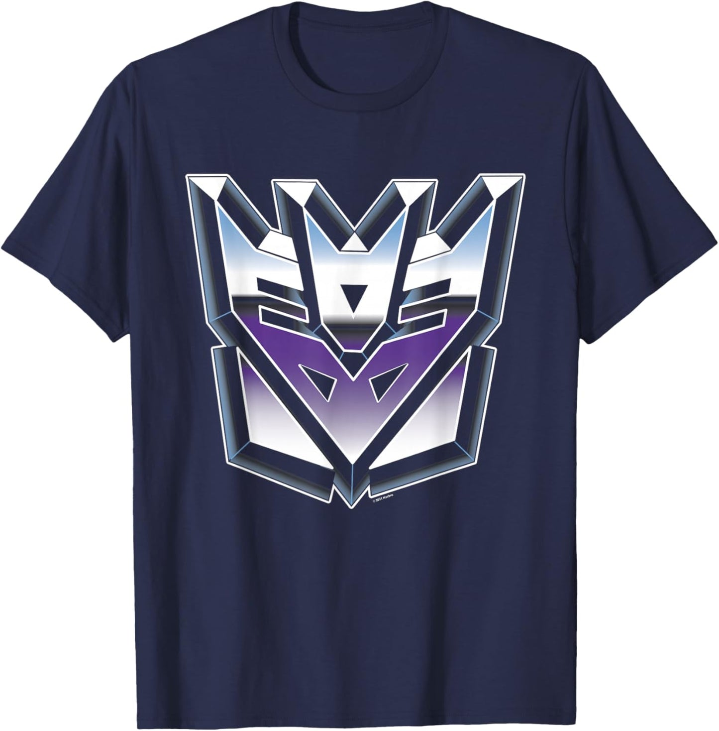 Transformers 3D Decepticon Sigil T-Shirt - T-Shirt | Navy