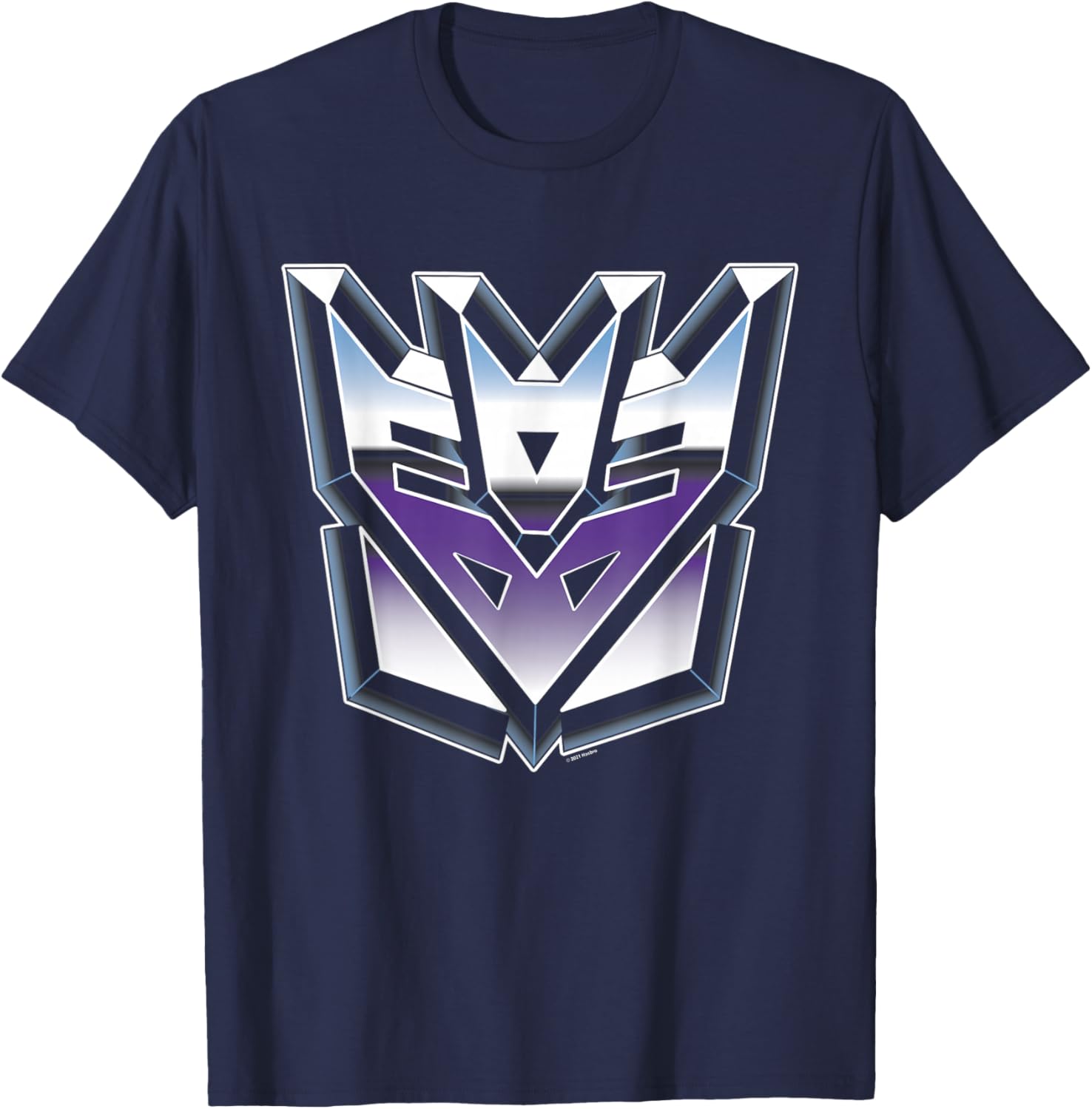 Transformers 3D Decepticon Sigil T-Shirt - T-Shirt | Navy