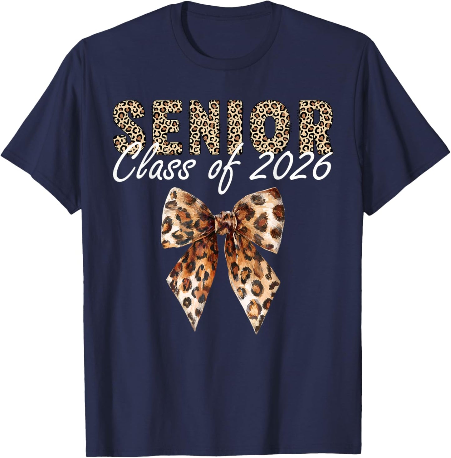Senior 2026 Class of 2026 Graduation T-Shirt - T-Shirt | Navy