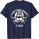 I Hate Period Cramps Wolf Perfomative Male T-Shirt - T-Shirt | Navy
