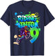 Riding Into 9 Years Old 9th Birthday Dirt Bike Boy Party T-Shirt - T-Shirt | Navy