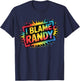 I Blame Randy Name Funny Randy T-Shirt - T-Shirt | Navy