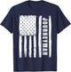 Fourth of July Shirts American Flag Journeyman T-Shirt - T-Shirt | Navy