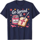 The Gospel Go Spread It Christian Floral T-Shirt - T-Shirt | Navy