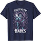 Pretend I'm Hades Costume Ancient Greek God Mythologist T-Shirt - T-Shirt | Navy