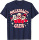 Pharmacy Crew Valentine for Pharmacist Technician T-Shirt - T-Shirt | Navy