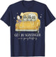 Get in Scavenger We're Going Thrifting Raccoon Vintage Car T-Shirt - T-Shirt | Navy