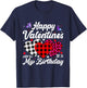 Happy Valentines Funny Heart Birthday Bday Men Women Kids T-Shirt - T-Shirt | Navy