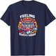 Feeling Slotty Today - Slots T-Shirt - T-Shirt | Navy